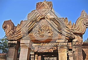 Input canopy in a Buddhist temple.