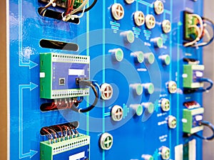 Input output module for collection and processing of discrete si