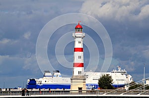 Inre Hamn Lighthouse in Swedish MalmÃÂ¶