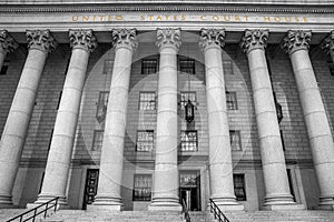 Inscription on the court house