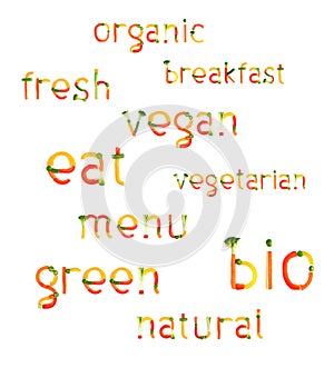 Inscription vegetables