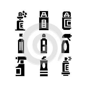 Insect repellent  icon or logo isolated sign symbol vector illustration