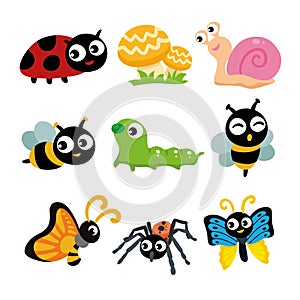 Insects character design