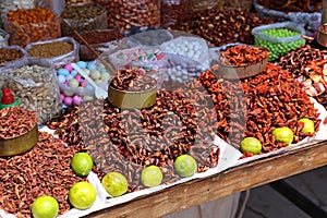 Insects Food in Mexico photo