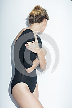 Insecure young woman