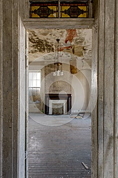 Inside the Abandoned, Historic Fisher-Byington House - Danville, Kentucky