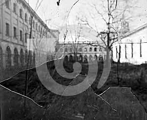 Inside abandoned house