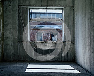 Inside abandoned Russian factory