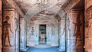Inside Abu Simbel Temples