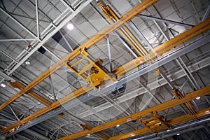 Inside Aerospace Production Facility