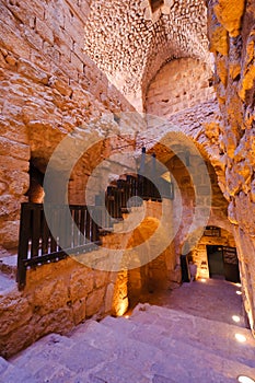 Inside of Ajloun Castle