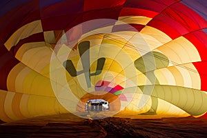 Inside Albuquerque Hot Air Balloon Festival Fiesta photo