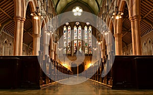 St.Mary Abbots church interior