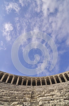 Inside of Aspendos Theatre
