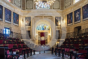 Inside the Assembly House of Gernika, Basque Country, Spain photo