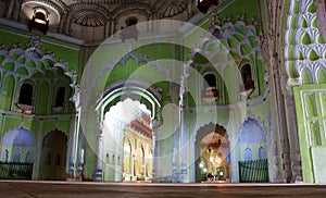 Inside the Bara Imambara of Lucknow photo