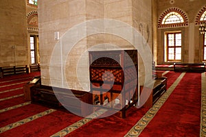 Inside the Bayezid II Mosque photo