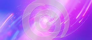 Inside bigdata light speed twisted flow. Abstract digital data stream of quantum computing. Cyberspace of qubit trails