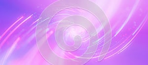 Inside bigdata light speed twisted flow. Abstract digital data stream of quantum computing. Cyberspace of qubit trails