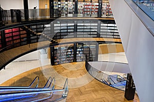 Inside Birmingham Library