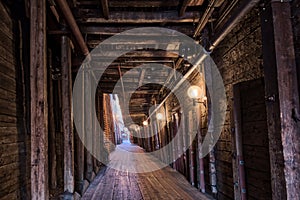 Inside Bryggen