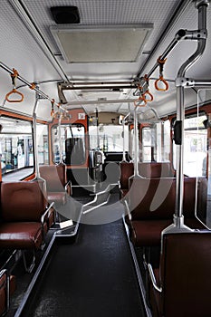 Inside the bus