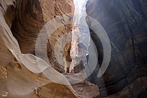 Inside the canyon