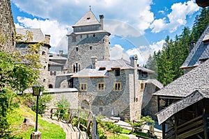 Inside of castle Finstergrun, Austria