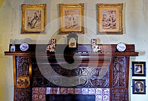 Inside Castle of St Michael Mount - Cornwall, England