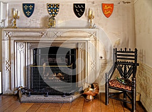 Inside Castle of St Michael Mount - Cornwall, England