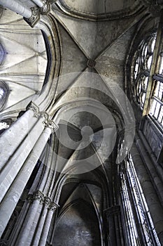 Inside the cathedral