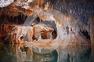 Inside the cave