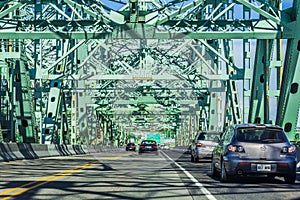 Inside Champlain Bridge