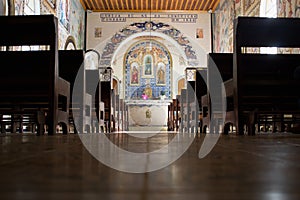 Inside the chapel