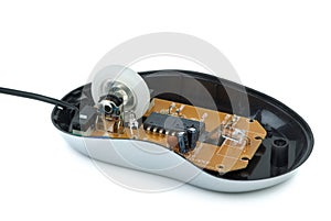 Inside the cheap optical mouse
