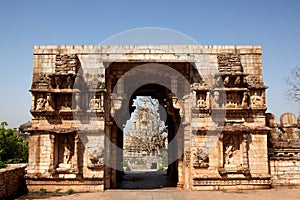 Inside the Chittorgarh fort aera photo