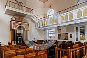 Inside of Choral Synagogue in Rostov on Don