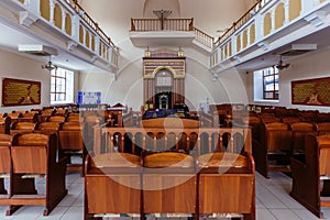 Inside of Choral Synagogue in Rostov on Don