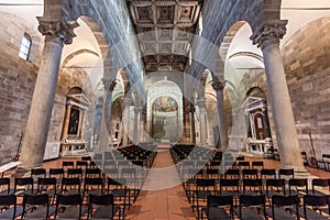 Inside the church of SS.Giovanni e Reparata