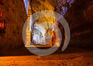 Inside of the citadel of Bitche