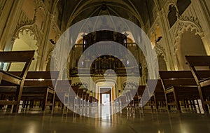 Inside of the Ciutadella\'s church