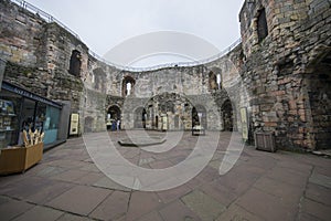 Inside Cliffords Tower