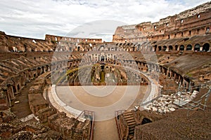 Inside of Colosseum