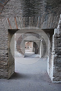 Inside the Colosseum