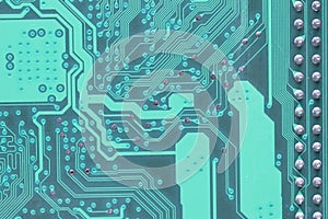 Inside a computer circuit