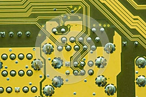 Inside a computer circuit