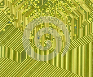 Inside a computer circuit