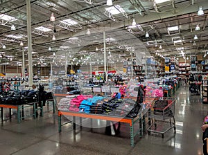 Inside Costco store