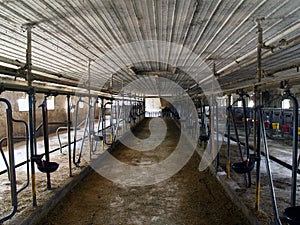 Inside of Dairy Barn