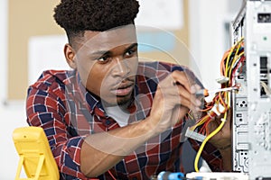 inside details old personal computer